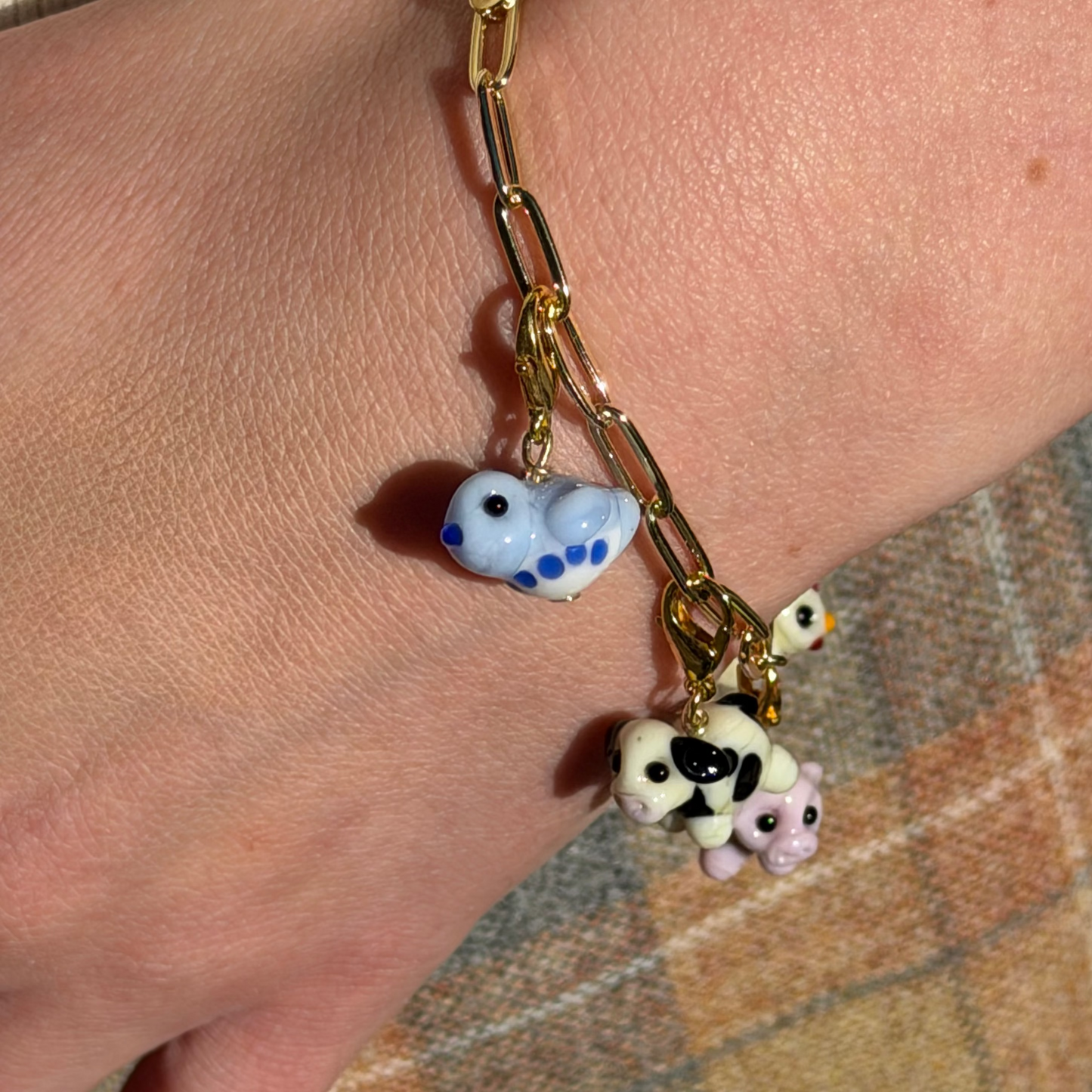 Blue Bird Charm