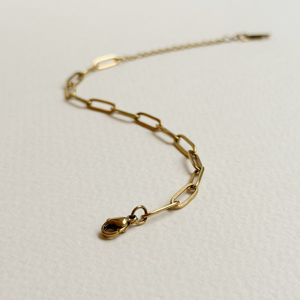 Paperclip Charm Bracelet