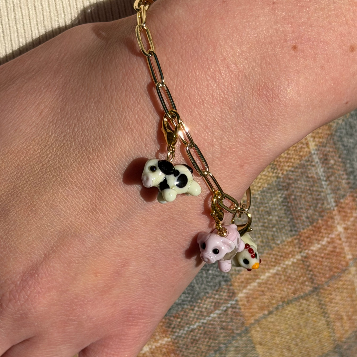 Meadow Cow Charm